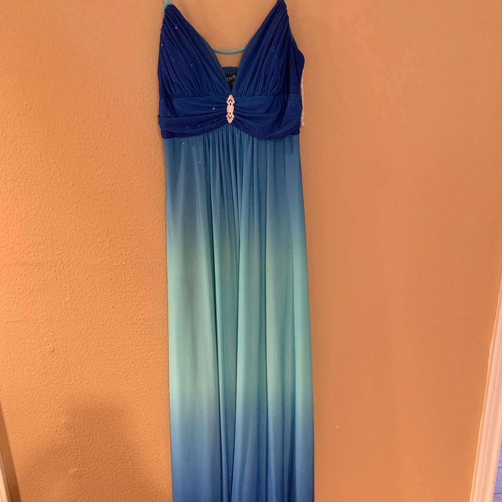 Long ombré formal dress